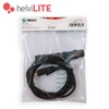 helviLITE 43205114HL Welding Cable with Electrode Holder-Section 16mm2-length 3 Meters