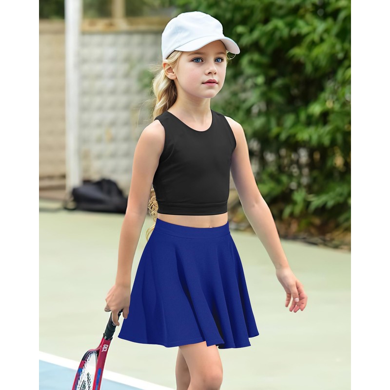 BOOPH - Falda casual para niños y niñas, con cintura