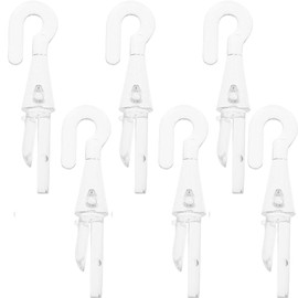 6 Pcs Shutter Turn Rod Head Blind Parts, Vertical Blind Wand Hook, Blinds Curtain Hooks, Blind Wand Replacement Hook Tip