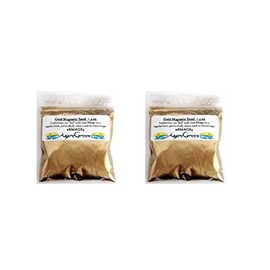 Gold Magnetic Sand 4oz - 2 Packs of 4oz Each (Total 8oz)