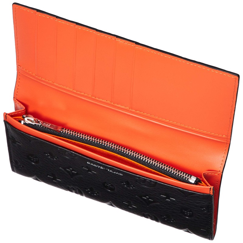 Castelbajac 61615 Marcel Small Long Wallet, black