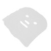 100pcs Gauze Facial Mask Soft DIY Disposable Pre Cut White