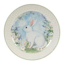 Cerified International Certified International Easter Morning Round Platter, 13.75" X 1.25", Multicolor