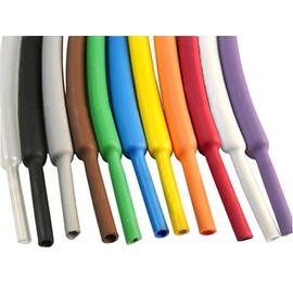 Electriduct 1/4" Heat Shrink Tubing 2:1 Shrinkable Tube Cable Sleeve - 25 Feet (Yellow/Green)