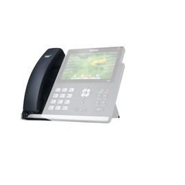 Global Teck Bundle of Yealink Replacement Handset for SIP-T46, SIP-T48, SIP-T49G, T46, T48, and T49 Yealink IP Phones Includes Microfiber Cleaning Cloth