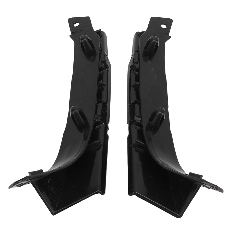 1 Pair Bumper Bracket 51117116667 Strong Strength Scratch Resistant Black