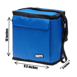 FlexiFreeze Freezable Can Cooler 12 Can Blue