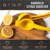 BINO Aluminum Alloy Lemon Juicer - Yellow | Citrus Squeezer