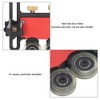 Bearing Roller Featherboard, Precision Table Saw Stock Guide Double Wheel