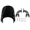 Motorcycle Windshield Windscreen Noise Reduction Protective Wind Deflector for Interceptor
