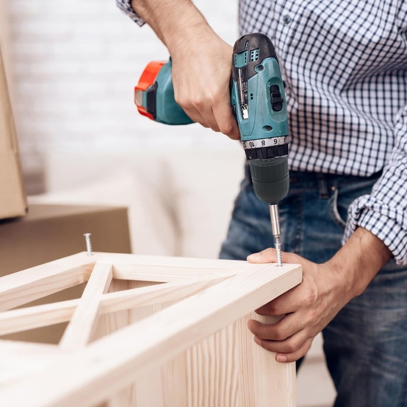 AEIOPRS Keyless Drill Chuck Quick Release Cordless Angle Drill (2-13