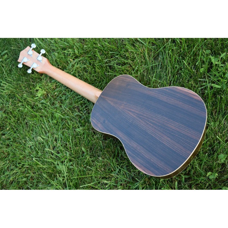 Aloha Ukulele Ebony Wood, Many Sizes, W/Wt EQ (Canadian brand)