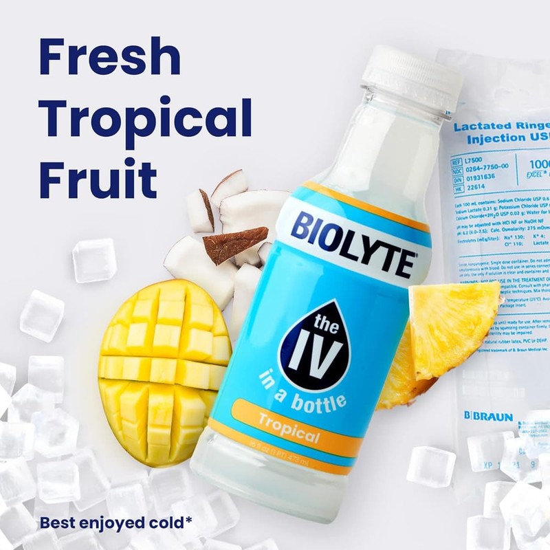 BIOLYTE Electrolyte Drink - IV in a Bottle Electrolyte Drink