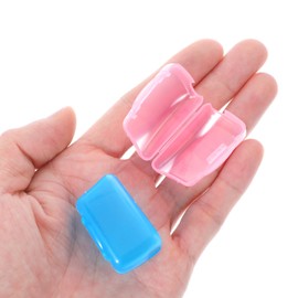WLLHYF 150 Pcs Travel Toothbrush Head Covers, Portable Toothbrush Containers Toothbrush Caps Case Protector Tooth Brush Covering Convenient for Home Hotel Outdoor Travel