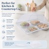 Foldable Mesh Food Cover for Indoor & Outdoor Dining –