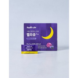 TaylorLife [테일러라이프] 멜라츄 2mg*20구미 [Tailor Life] Melachu 2mg*20 Gummies