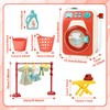 deAO Washing Machine Toy for Children, Mini Simulation Washing Machine