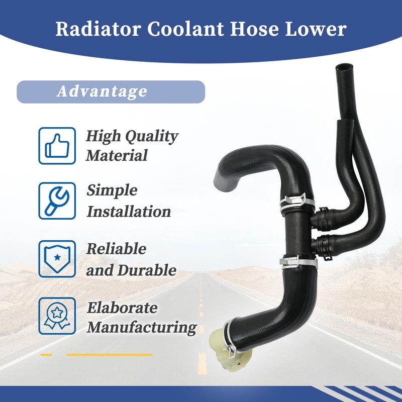 Getfarway BL3Z8286C Radiator Coolant Hose Lower Compatible with Ford F-150