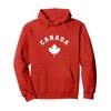 Canada Flag Canadian Vacation Fishing Hiking Skiing Camping Pullover Hoodie