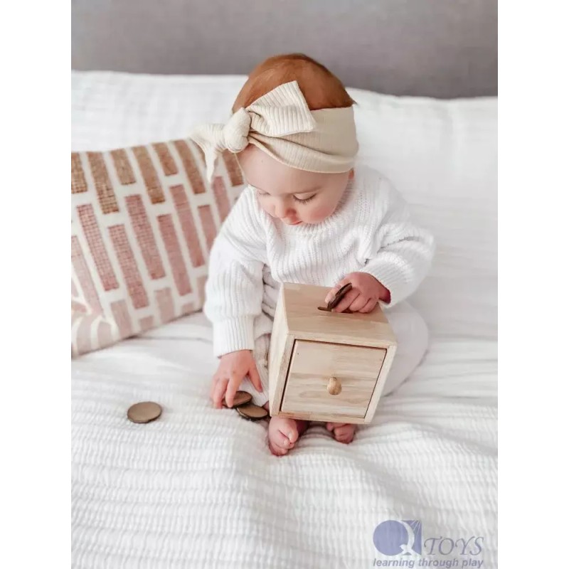 QToys USA Montessori Discs Post Box