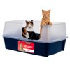 IRIS USA XX-Large Side Entry Cat Litter Box, Open Top