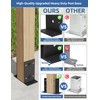 6x6 Post Base 1 Pcs,Heavy Duty Detachable Post Bracket with