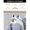 Sheryl&Rain 60Pcs Clothes Hanger Connector Hooks,Clothes Hangers Space Savers,Space Saving