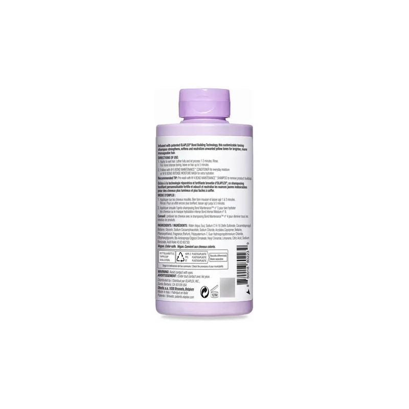 Shampoo Matizador Para Rubios Morado Olaplex No.4p 250 Ml