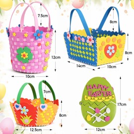 BOFUNX Easter Basket Craft Sets Pack of 3