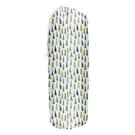 Green Fresh Style Grocery Bag Holder and Dispenser Christmas Tree Pattern Plastic Bags Organizer Garbage Shopping Trash Bags Storage for Kitchen Home Gifts Women Friends Sisters