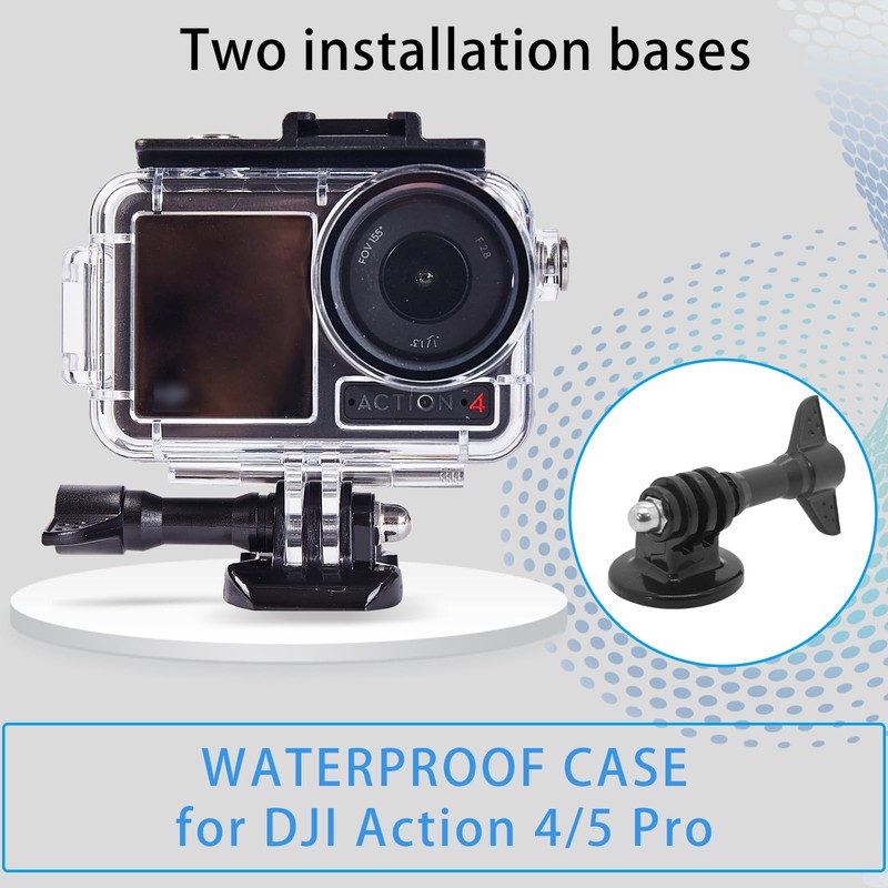 Waterproof Case for DJI OSMO Action 5 4 3 Underwater