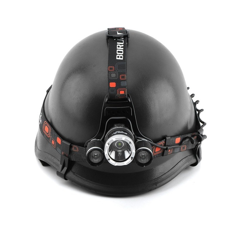 Universal Helmet Holder for Headlights, Fixed Band, One-Touch Type, No