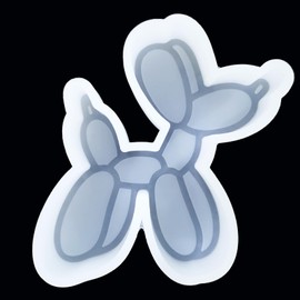 【300+ Design Optional】 Fuehbur Ballon Dog Car Freshies Silicone Mold - Air Freshie - Aroma Bead Freshener - Animal Shape Candle Soap Mould - Oven Safe