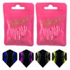 THOR-DARTS L-Style Dart Tips in Double Pack Flights (2 x
