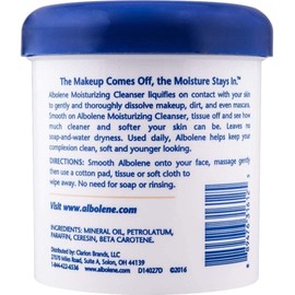 Albolene Moisturizing Cleanser Fragrance Free 12 oz (Pack of 8)