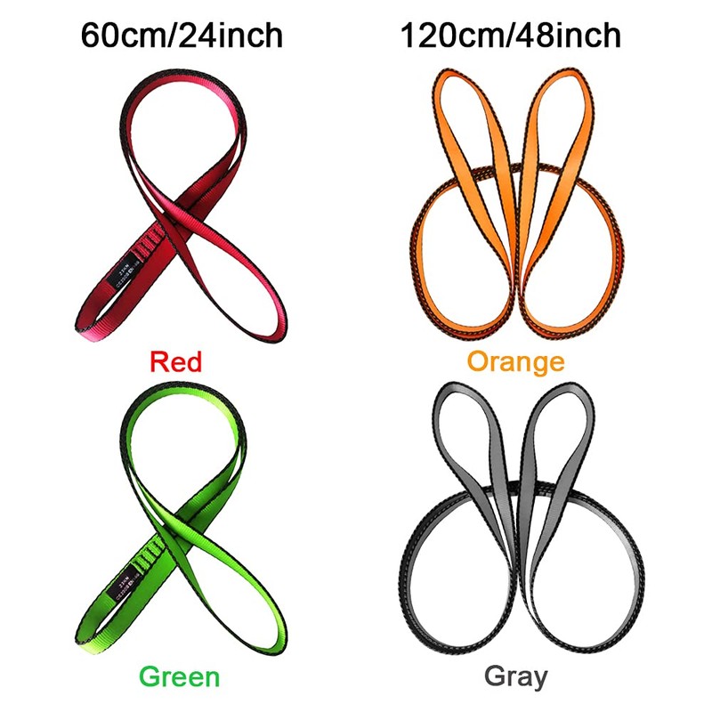 Nylon Climbing Sling, 18 mm Nylon Sling Runner for Climbing,