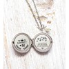 DJwindfy Sweet 16 Birthday Hidden Message Locket Necklace Encouragement 16