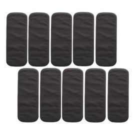 Insertos Pañal Ecológico De 4 Capas Bambú Charcoal Ecobaby                                                                                            