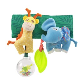 Chicco 00010060000000 Safari Friends Gilby & ELI, Multicoloured, S