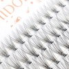 LASHIDOL Matsueku Self Partial False Eyelashes, Natural, Cluster Eyelashes, Easy,