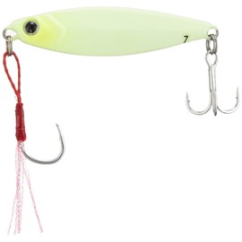 Major Craft Lure Metal Jig Jigpara Micro 0.2 oz (5 g) #19 All Glow