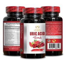 OLANTA TRADE SOLUTION URIC Acid Support - Advanced Uric Acid Control with Tart Cherry, Milk Thistle and Bromelain, Uric Acid Support Supplement - 1 Bottle 60 Capsules