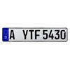 German License Plate - Augsburg
