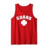 Guard Lifeguarding Uniform Costume Tank Top