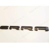 GMC 4PC Set Matte Black DENALI HD DENALI SIERRA Emblems