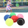 6Pcs Tennis Ball Set Tennis Balls Abrasion Resistant Multi-Color Beginners