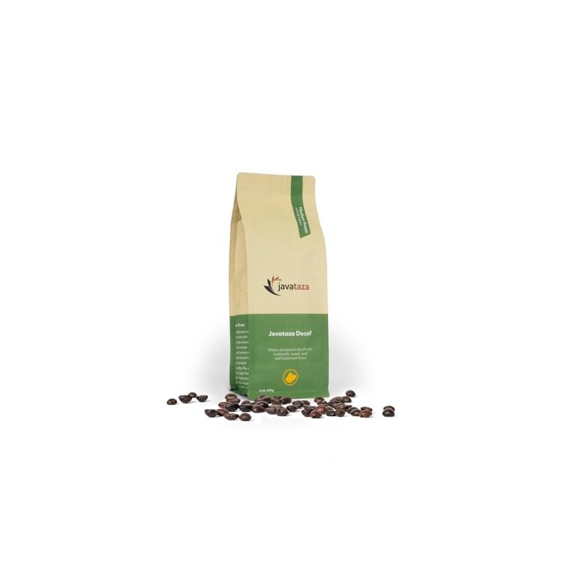 Javataza Decaf Coffee -12 oz Fairly Traded, Naturally Shade Grown