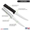 Rada Cutlery Super Parer Knife (R127), 4.38" Stainless Steel Hollow