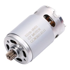 Fielect RS550 Motor DC 18V Motor 12 Teeth Gear Micro Motors 20500RPM Electric Saw Motors for Mini Saw Reciprocating Saw