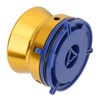 1 Pair NAB Hub Adapters Polished Aluminum Alloy Universal Loading